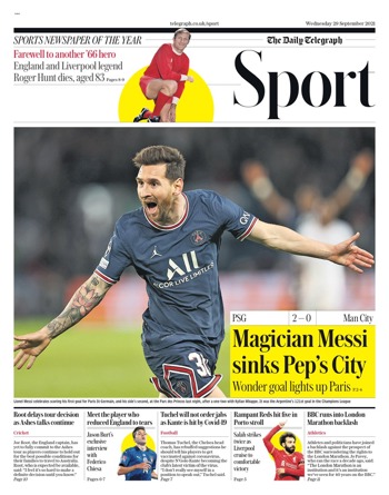 Daily Telegraph Backpage