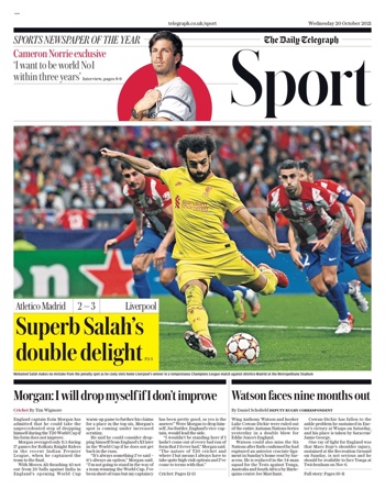 Daily Telegraph Backpage