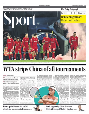 Daily Telegraph Backpage