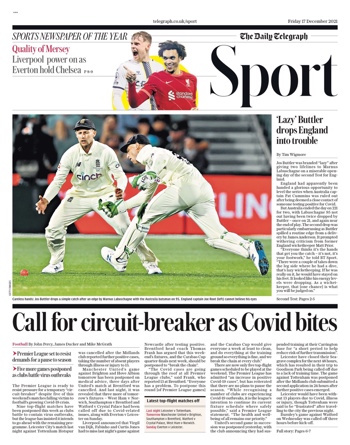 Daily Telegraph Backpage