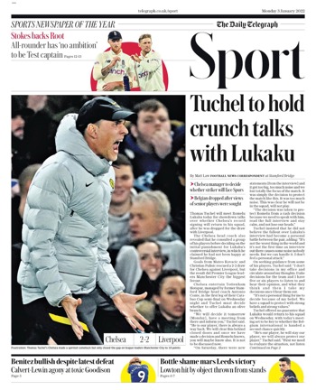 Daily Telegraph Backpage