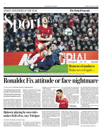 Daily Telegraph Backpage