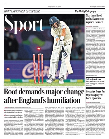 Daily Telegraph Backpage