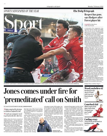Daily Telegraph Backpage