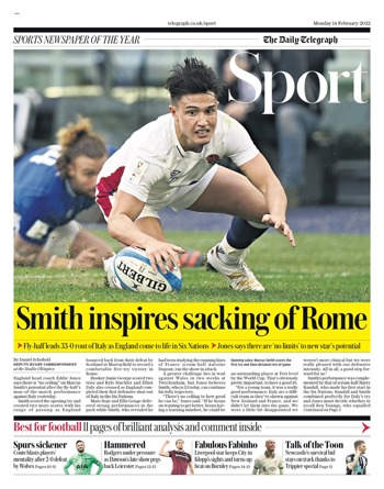 Daily Telegraph Backpage