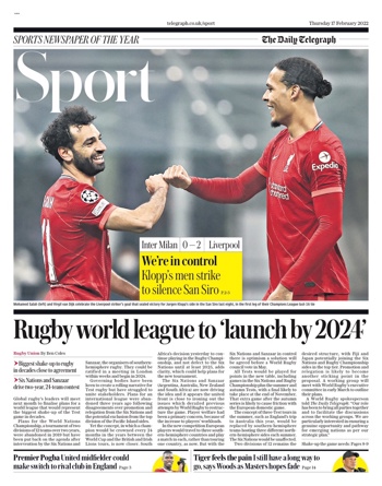 Daily Telegraph Backpage