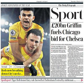 Daily Telegraph Backpage