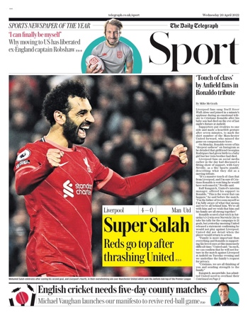 Daily Telegraph Backpage