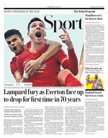 Daily Telegraph Backpage