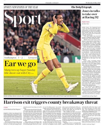 Daily Telegraph Backpage