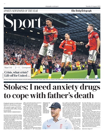 Daily Telegraph Backpage