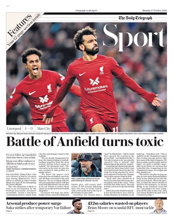 Daily Telegraph Backpage
