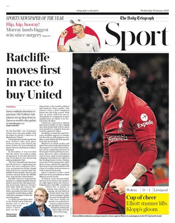 Daily Telegraph Backpage