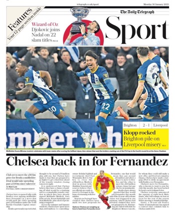 Daily Telegraph Backpage