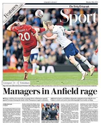Daily Telegraph Backpage