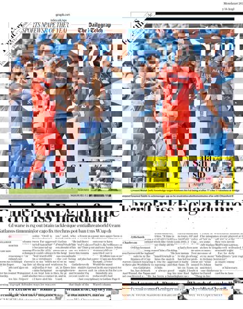 Daily Telegraph Backpage