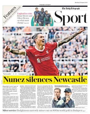Daily Telegraph Backpage