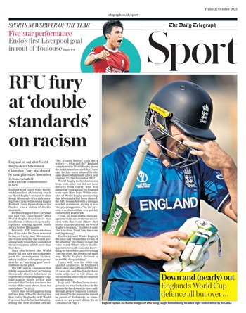 Daily Telegraph Backpage