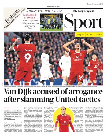 Daily Telegraph Backpage