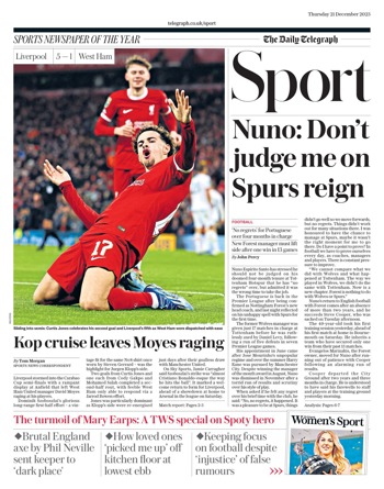 Daily Telegraph Backpage