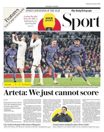 Daily Telegraph Backpage