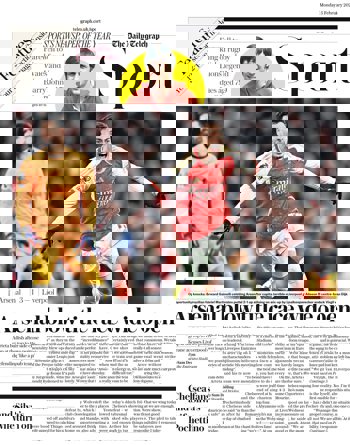 Daily Telegraph Backpage