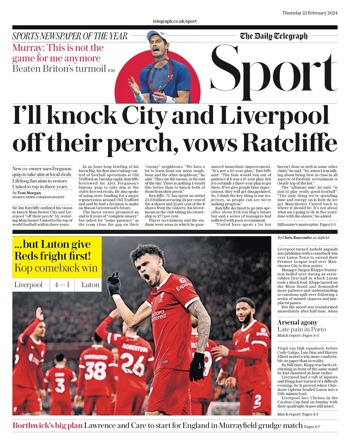 Daily Telegraph Backpage