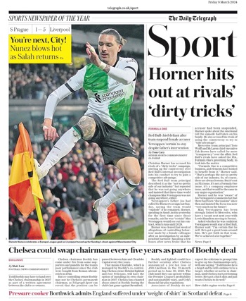 Daily Telegraph Backpage
