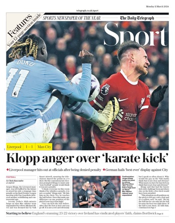 Daily Telegraph Backpage