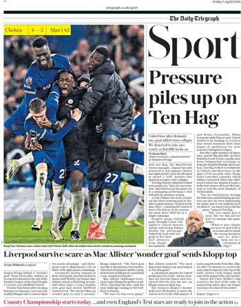 Daily Telegraph Backpage