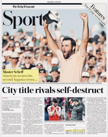 Daily Telegraph Backpage