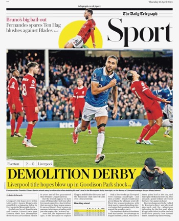 Daily Telegraph Backpage