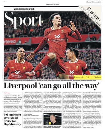 Daily Telegraph Backpage