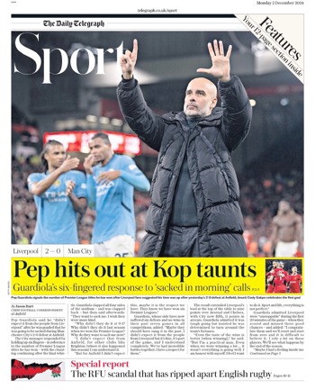 Daily Telegraph Backpage