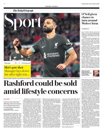 Daily Telegraph Backpage