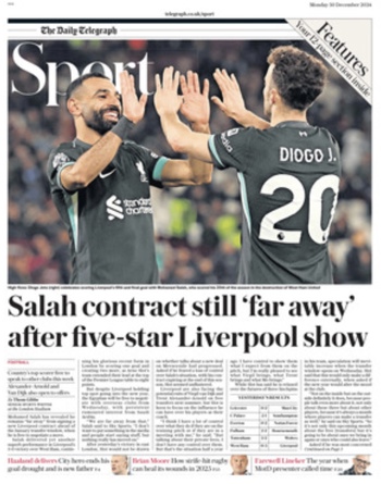 Daily Telegraph Backpage