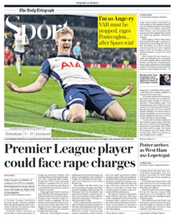 Daily Telegraph Backpage