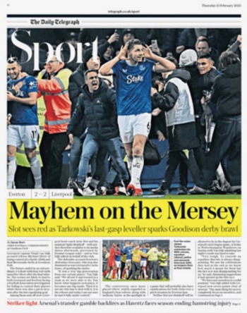 Daily Telegraph Backpage