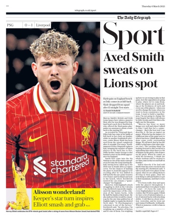 Daily Telegraph Backpage