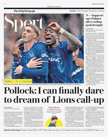 Daily Telegraph Backpage