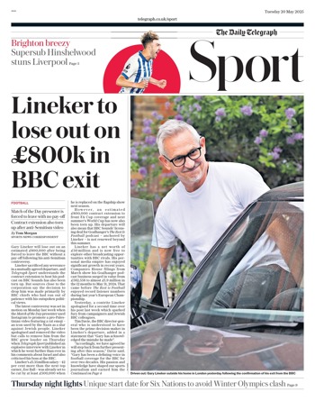 Daily Telegraph Backpage