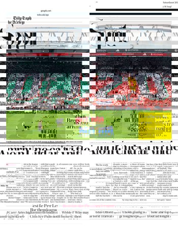 Daily Telegraph Backpage
