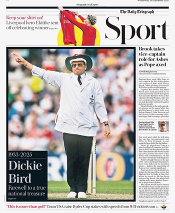 Daily Telegraph Backpage