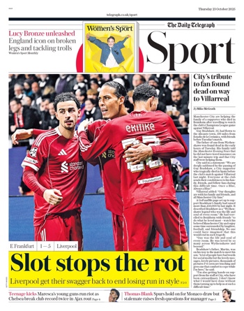 Daily Telegraph Backpage