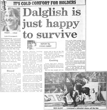 Dalglish Is Just Happy