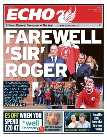 Farewell Sir Roger - October 2021
