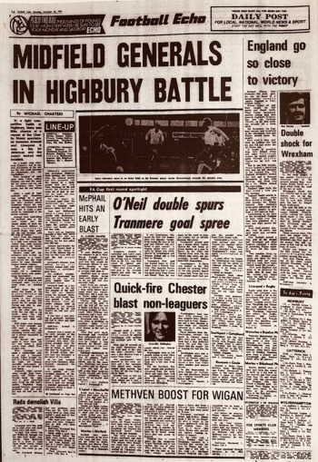 Football Echo Backpage