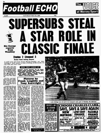 Football Echo Frontpage