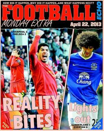 Football Echo Frontpage