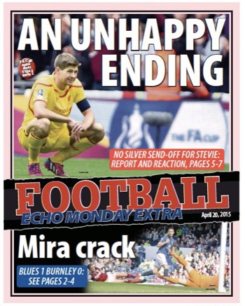 Football Echo Frontpage